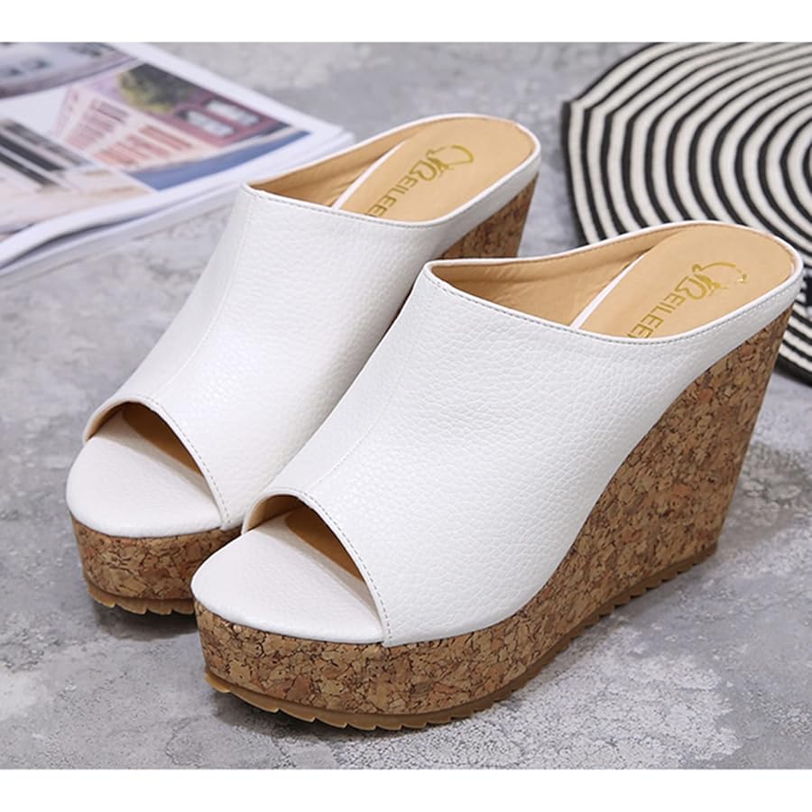【美品】トリーバーチ　ウェッジソール オープントゥ パンプス サンダル チャーム 7aedd3ee7fa968ae4743645431530a